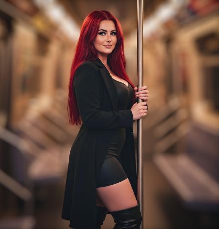 British cam girl Lexi Black on Babestation TV