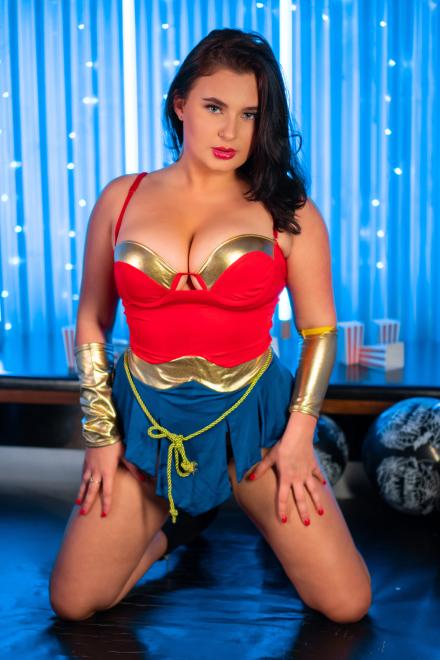 Lucia Maria as WonderWoman